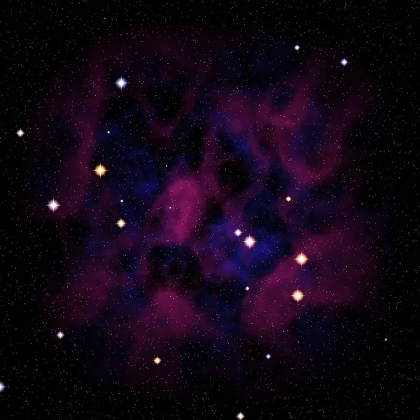 Astratto Spazio Nebulosa sfondo — Foto Stock