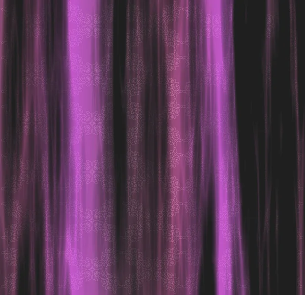 Purple curtains — Stock Photo, Image