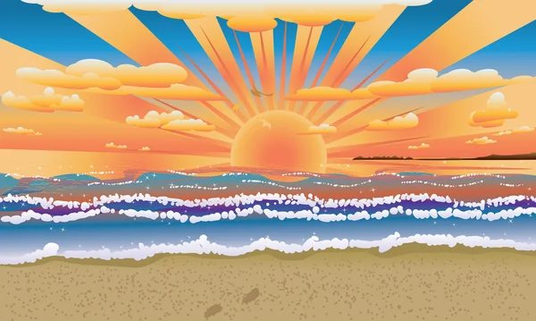 Affiche de patrie tropicale Grunge — Image vectorielle