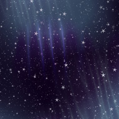 sisli uzay arka plan