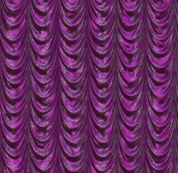 Fond rideau violet — Photo