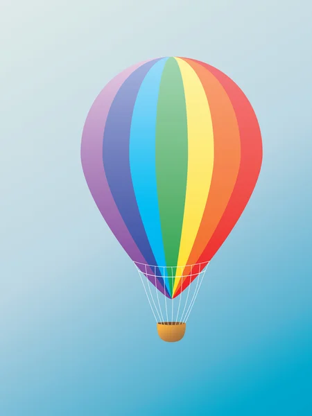 Hot air balloon — Stock Vector