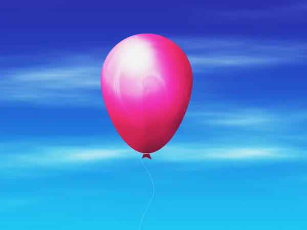 Ballon dans le ciel — Photo