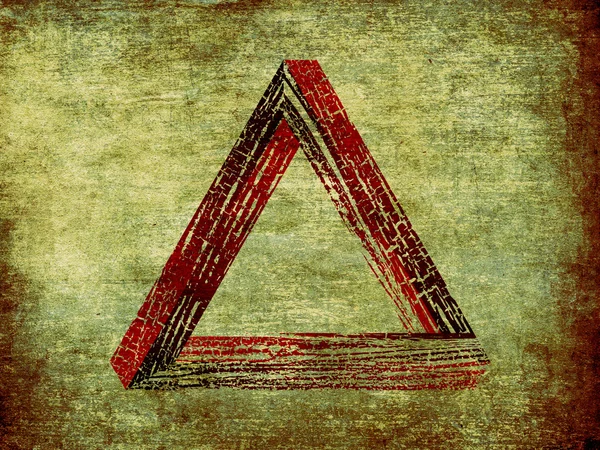 Fantastyczne trójkąt tło — Zdjęcie stockowe