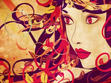 güzel grunge sonbahar kız