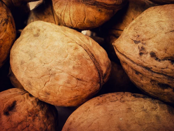 Walnuts background — Stock Photo, Image