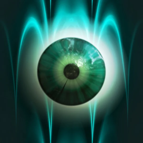 Eyeball van monster — Stockfoto