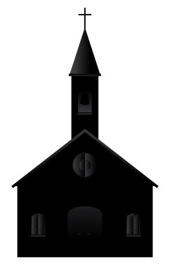 kilise siluet