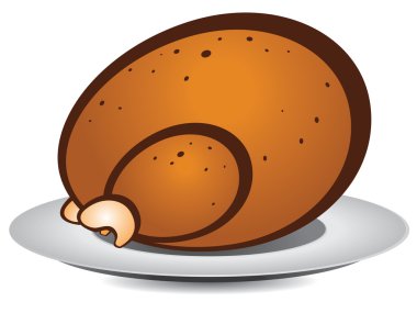 karikatür hindi kızartma