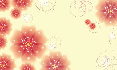 mor çiçek tasarımı