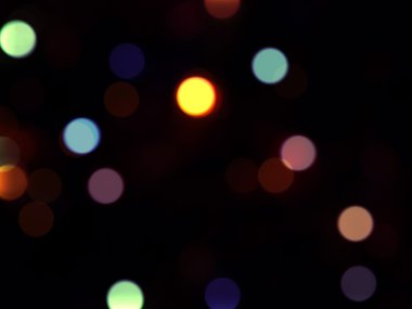 renkli bokeh