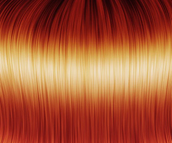 Red hair texture — Stock Photo, Image