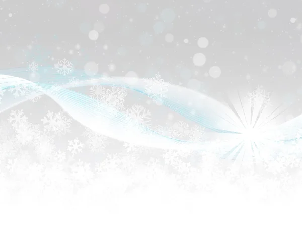 Background with snowflakes — Stock Photo, Image