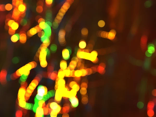 Barevný kruhový bokeh — Stock fotografie