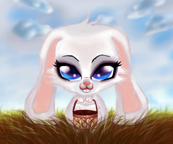 Soyut Paskalya tavşanı — Stok fotoğraf