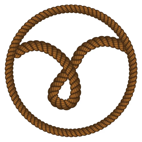 Rope Loop — Stock Vector