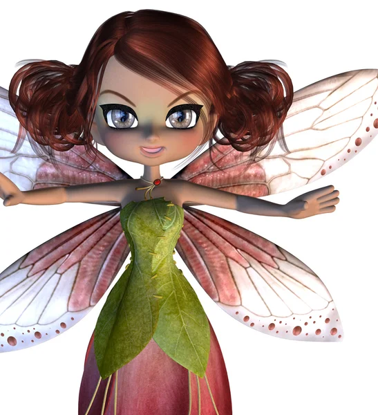 Cute Blossom Fairy — Stock Photo, Image