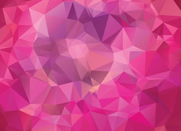 Fondo geométrico rosa abstracto — Vector de stock