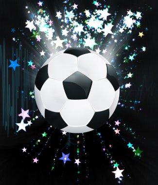 Yıldız patlama ve futbol topu
