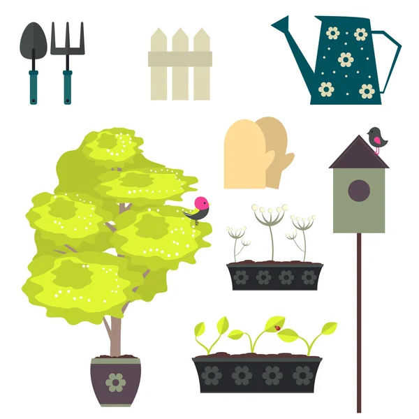 Zahradnictví — Stockový vektor
