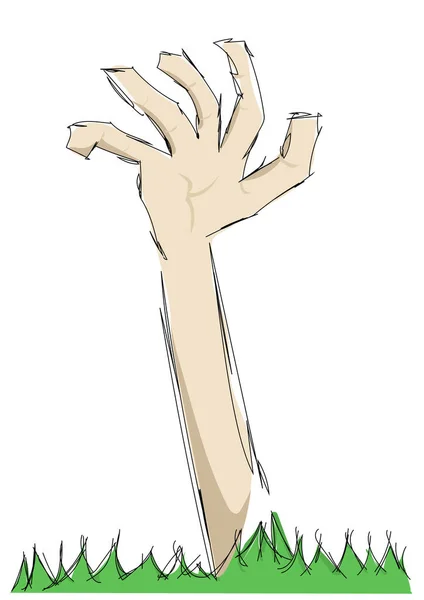 Människokroppen Manlig Hand — Stockfoto