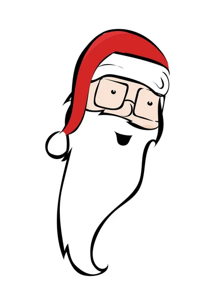 Weihnachtsmann Comic Stil — Stockfoto