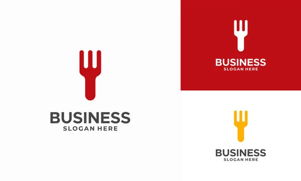 Шаблон Логотипа Логотип Ресторана Символ Логотипа — стоковый вектор