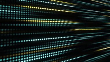 Işıklar Rastgele Arkaplan Videosu, Dijital animasyon Tasarımı, Işık Topu Hareketi. Dijital ışık soyut arkaplanı