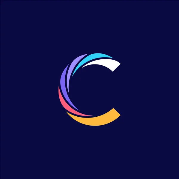 Eerste Logo Ontwerpen Concept Vector Business Initial Letter Logo — Stockvector