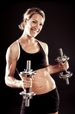 genç kadın çalışma dışarı yerleştirmek