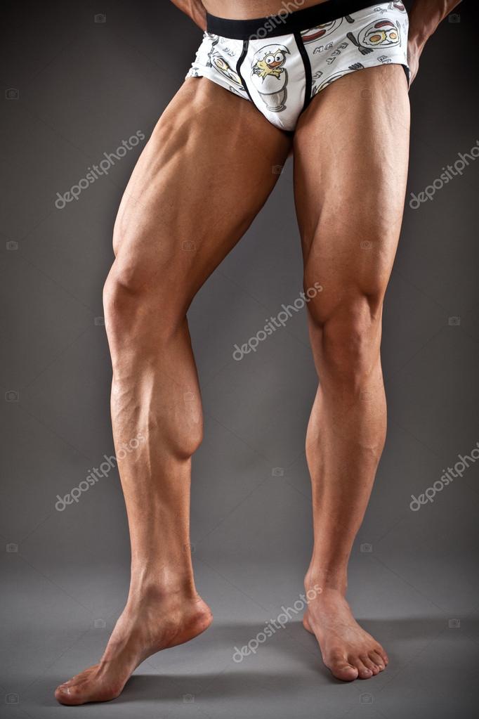 Muscular male legs — Stock Photo © jrp_studio #14249737