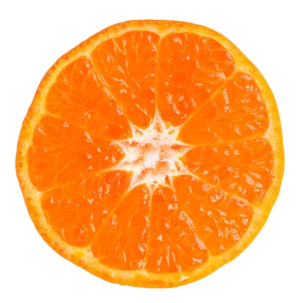 Tangerine slice — Stock Photo, Image