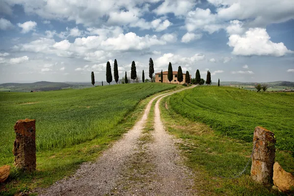 Bela paisagem da Toscana, itália — Fotografia de Stock