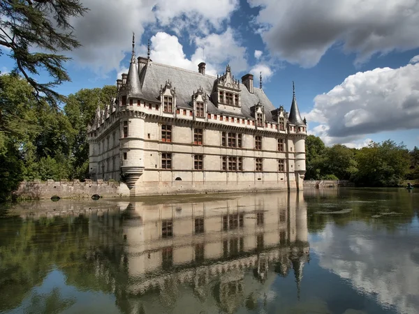 Castello Azay-le-Rideau nella Valle della Loira — Foto Stock