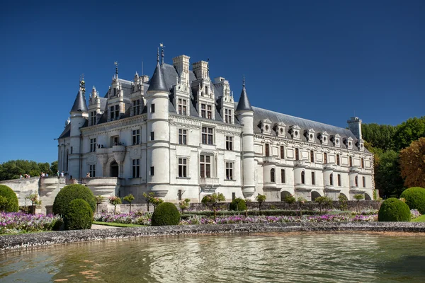 Chenonceau castle in Loire valley — Stock Photo, Image