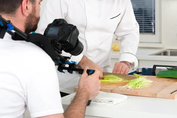 Making of kitchen show — Stock Photo, Image