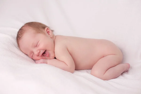 Little baby girl sleeping — Stock Photo, Image