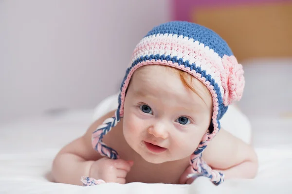 Baby with ginger hair — Stock Photo, Image