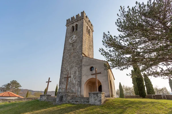 Sveti Kriz Church Holy Cross Kojsko — Stock Photo, Image