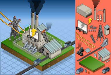izometrik Kömür Santrali enerji üretiminde