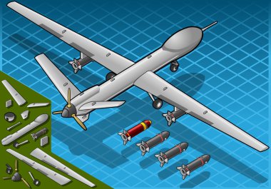 Bombalı biyometrik beyaz insansız hava aracı