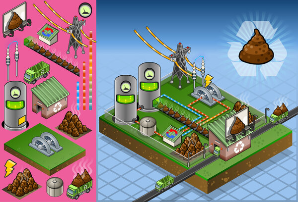 Isometric Biomass Plant in Production of Energy