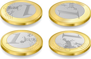 bir euro coins tam set
