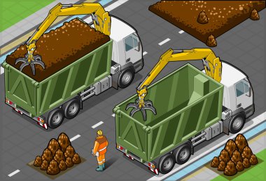 izometrik konteynerler kamyon kolu