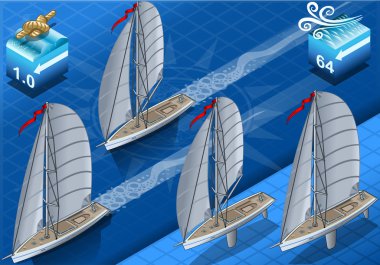 izometrik sailships navigasyon