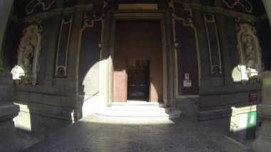 Napoli, İtalya - Ekim 2013 yaklaşık: katedral San giuseppe dei ruffi