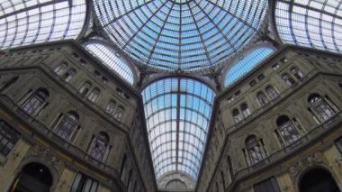 Napoli, İtalya - yaklaşık Aralık 2013: umberto ı Galeri