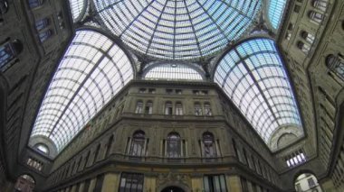 Napoli, İtalya - yaklaşık Aralık 2013: umberto ı Galeri