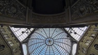 Napoli, İtalya - yaklaşık Aralık 2013: umberto ı Galeri