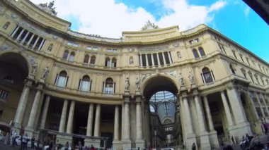 Napoli, İtalya - yaklaşık Aralık 2013: umberto ı Galeri